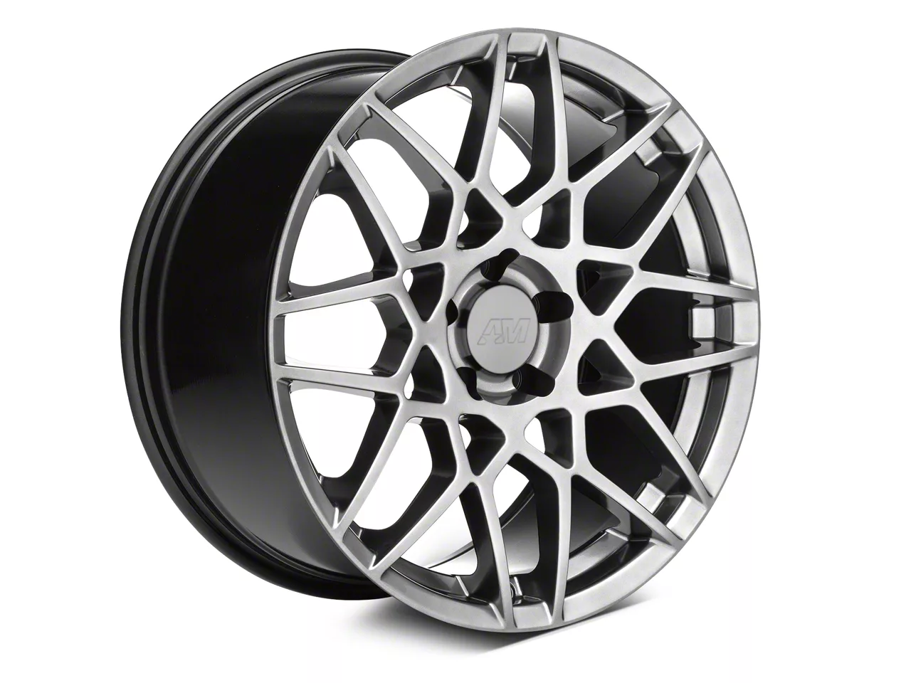 Mustang 2013 GT500 Style Hyper Dark Wheel; Rear Only; 19x10; 48mm