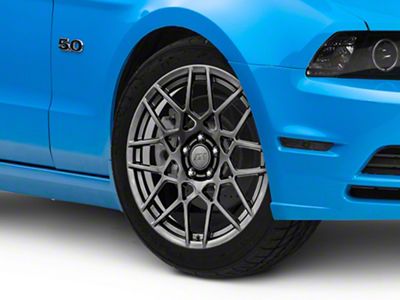 2013 GT500 Style Hyper Dark Wheel; 19x8.5; 30mm Offset (10-14 Mustang)