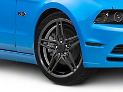 2018 Mustang Style Gloss Black Wheel; 20x9; 30mm Offset (10-14 Mustang)