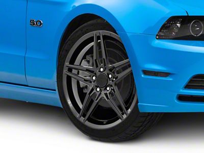 2018 Mustang Style Gloss Black Wheel; 20x9 (10-14 Mustang)