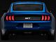 2018 OE Style LED Sequential Tail Lights; Black Housing; Clear Lens (15-23 Mustang)