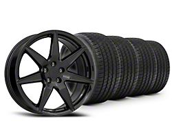 20x8.5 2020 GT500 Style Wheel and Lionhart LH-Five All-Season Tire Package (15-23 Mustang GT, EcoBoost, V6)