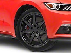2020 GT500 Style Gloss Black Wheel; 20x8.5; 30mm Offset (15-23 Mustang GT, EcoBoost, V6)