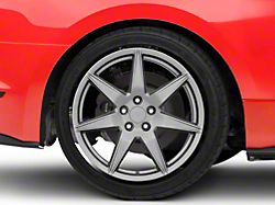 2020 GT500 Style Charcoal Wheel; Rear Only; 19x10; 48mm Offset (15-23 Mustang GT, EcoBoost, V6)