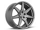 2020 GT500 Style Charcoal Wheel; Rear Only; 20x10 (15-23 Mustang GT, EcoBoost, V6)