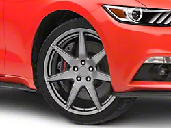 2020 GT500 Style Charcoal Wheel; 20x8.5 (15-23 Mustang GT, EcoBoost, V6)