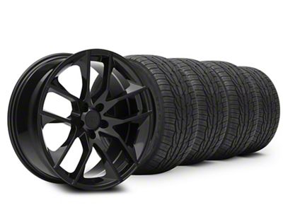 20x8.5 Magnetic Style & Toyo All-Season Extensa HP II Tire Package (15-23 Mustang GT, EcoBoost, V6)