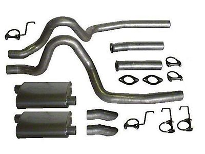 Borla ATAK Cat-Back Exhaust System For 2010+ Ford Mustang GT V8 - 2.5" Piping, Aggressive Sound