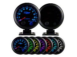 3-3/4-Inch On-Dash Tachometer Gauge; Tinted 7 Color (Universal; Some Adaptation May Be Required)
