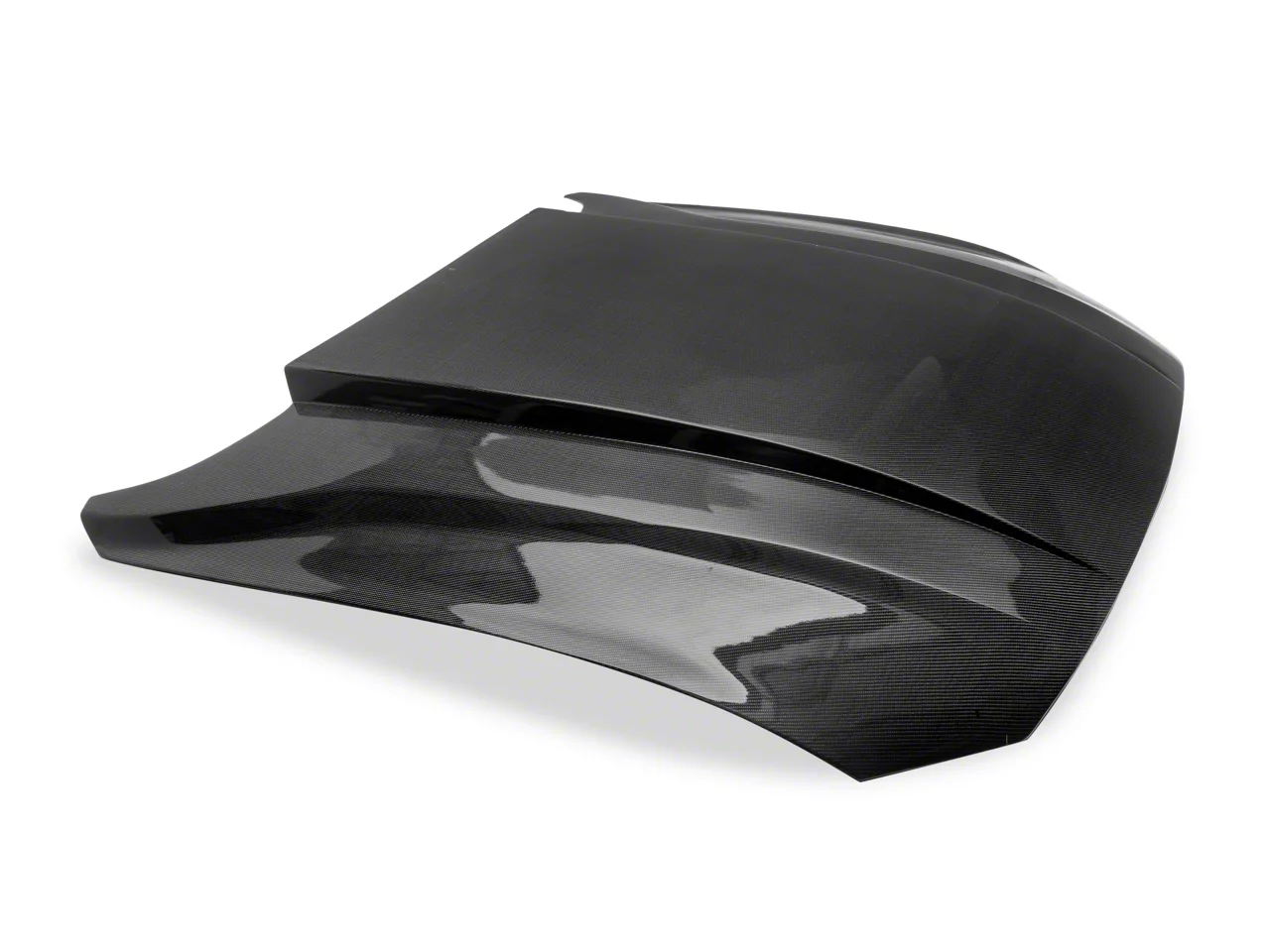 Mustang 3-Inch Cowl Hood; Carbon Fiber (18-23 Mustang GT, EcoBoost ...