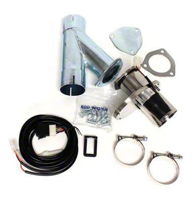 3-Inch Electric Cut-Out with Hook-Up Kit; Single (Universal; Some Adaptation May Be Required)