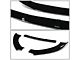 3-Piece Chin Spoiler; Gloss Black (15-17 Mustang GT w/o Performance Pack)