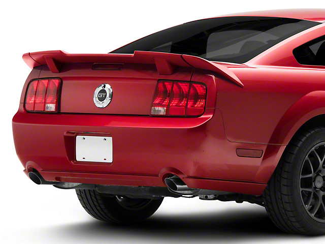 Mustang 3-Piece Rear Spoiler; Unpainted (05-09 Mustang) - Free Shipping
