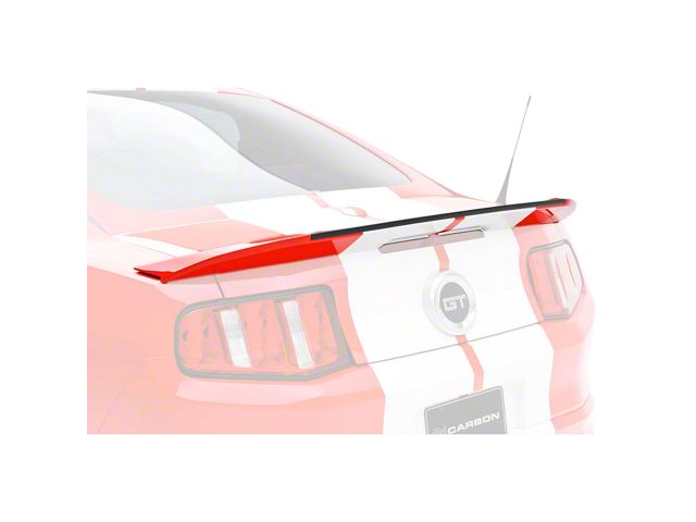 3D500 Rear Spoiler; Unpainted (10-14 Mustang)