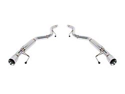 4-Inch Axle-Back Exhaust with Polished Tips (15-23 EcoBoost Mustang w/o Active Exhaust)