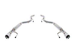 4-Inch Axle-Back Exhaust with Polished Tips (15-23 EcoBoost Mustang w/o Active Exhaust)