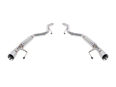 4-Inch Axle-Back Exhaust with Polished Tips (15-23 EcoBoost Mustang w/o Active Exhaust)