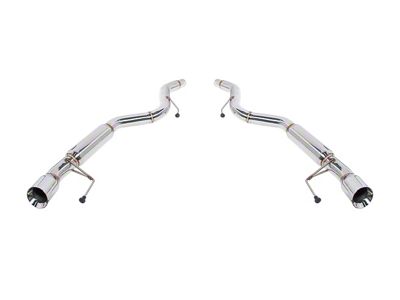 4-Inch Axle-Back Exhaust with Polished Tips (15-23 EcoBoost Mustang w/o Active Exhaust)