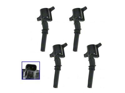 4-Piece Ignition Coil Set (99-04 Mustang GT)