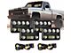 4x6-Inch LED Sealed Beam Headlights; Black Housing; Clear Lens (79-86 Mustang)