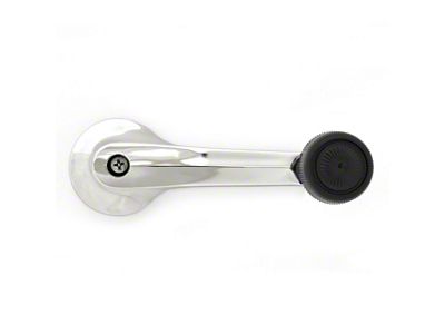 5-Inch Long Window Crank Handle with Black Knob (79-93 Mustang)