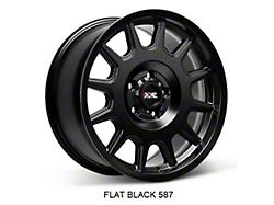 587 Flat Black Wheel; 17x8; 30mm Offset (99-04 Mustang GT, V6)