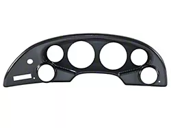 6-Gauge Dash Panel; Carbon Fiber (94-04 Mustang w/ Rear Defroster)