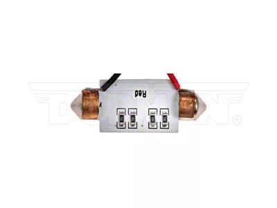 6-LED SMD LED Bulb; Red; 42mm; 212