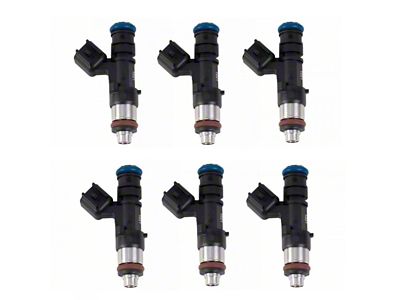 6-Piece Fuel Injector Set (05-10 Mustang V6)