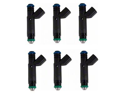 6-Piece Fuel Injector Set (01-04 Mustang V6)