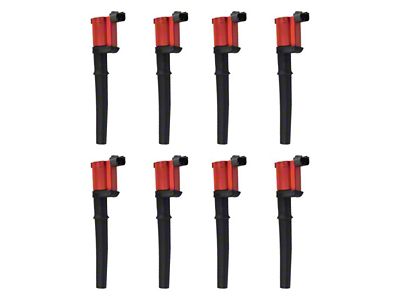 8-Piece Ignition Coil Set (99-04 Mustang Cobra, Mach 1; 07-14 Mustang GT500)