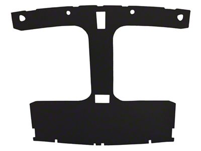 ABS Plastic Molded Headliner with Foambacked Cloth (79-88 Mustang Hatchback w/ T-Top)
