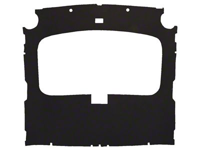 ABS Plastic Molded Headliner with Foambacked Cloth (79-93 Mustang Hatchback w/ Factory Sunroof)