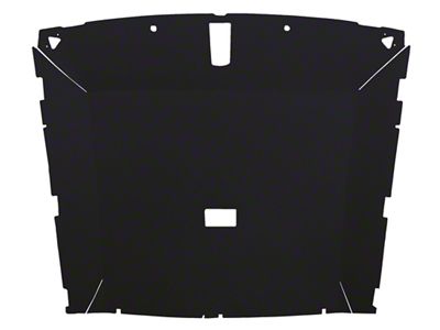 ABS Plastic Molded Headliner with Foambacked Cloth (85-93 Mustang Coupe w/ Dome Light)