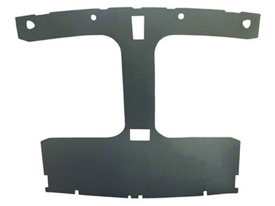 ABS Plastic Molded Headliner with Foambacked Tier Vinyl (79-88 Mustang Hatchback w/ T-Top)