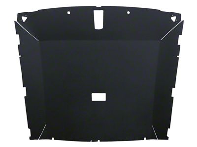 ABS Plastic Molded Headliner with Foambacked Tier Vinyl (85-93 Mustang Coupe w/ Dome Light)