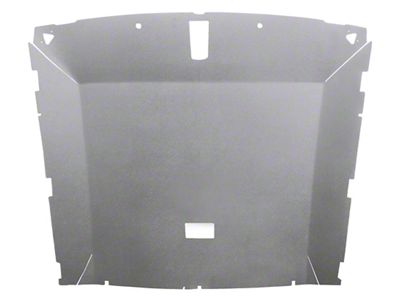 ABS Plastic Molded Headliner; Uncovered (79-84 Mustang Coupe w/ Dome Light)