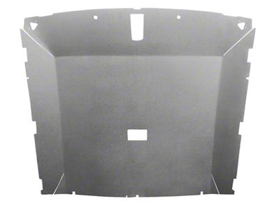 ABS Plastic Molded Headliner; Uncovered (85-93 Mustang Coupe w/ Dome Light)