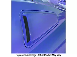ABS Quarter Window Scoops; Pre-Painted; Vista Blue (05-09 Mustang Coupe)