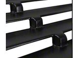 Rear Window Louvers; Textured Black (15-26 Mustang Fastback)