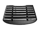 Rear Window Louvers; Textured Black (15-24 Mustang Fastback)