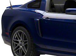 ABS Side Scoops; Pre-Painted (10-14 Mustang)