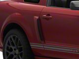 ABS Side Scoops; Unpainted (05-09 Mustang)