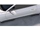 ABS Side Skirts; Front Only; Textured Black (15-23 Mustang GT, EcoBoost, V6)