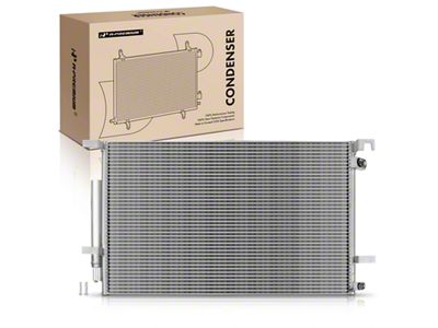 A/C Condenser with Receiver Drier (15-21 Mustang GT, V6; 16-17 Mustang GT350)