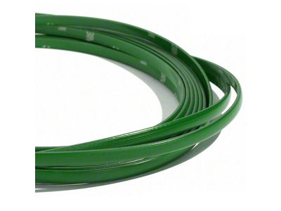 Accent Color Edge Trim for Rear Diffusers; Green (Universal; Some Adaptation May Be Required)