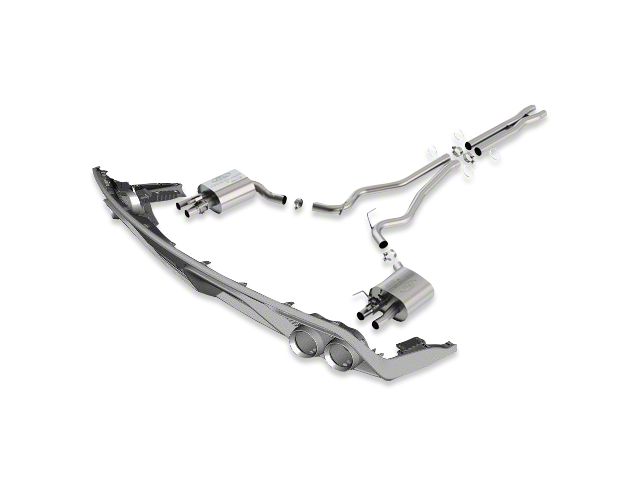 Ford Performance Active Cat-Back Exhaust with GT350 Lower Valance (15-17 Mustang GT Premium)