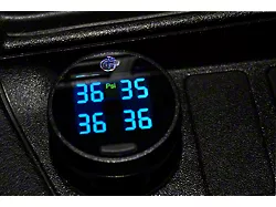 Active Tire Info Display; Blue (Universal; Some Adaptation May Be Required)