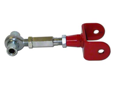 Adjustable Rear Upper Control Arm with Spherical Rod End; Bright Red (11-14 Mustang)