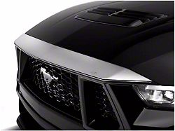 Aeroskin Bug Shield; Chrome (24-26 Mustang)